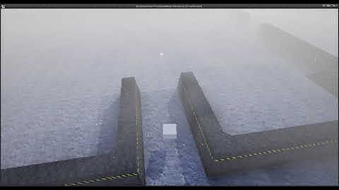 Unreal Engine 4 - PSX Snow and Fog (Niagra for Snow Particles) (WIP)