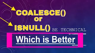 [Hindi/Urdu] Part # 16 || Coalesce function