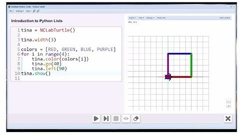 Python I: Introduction to Lists