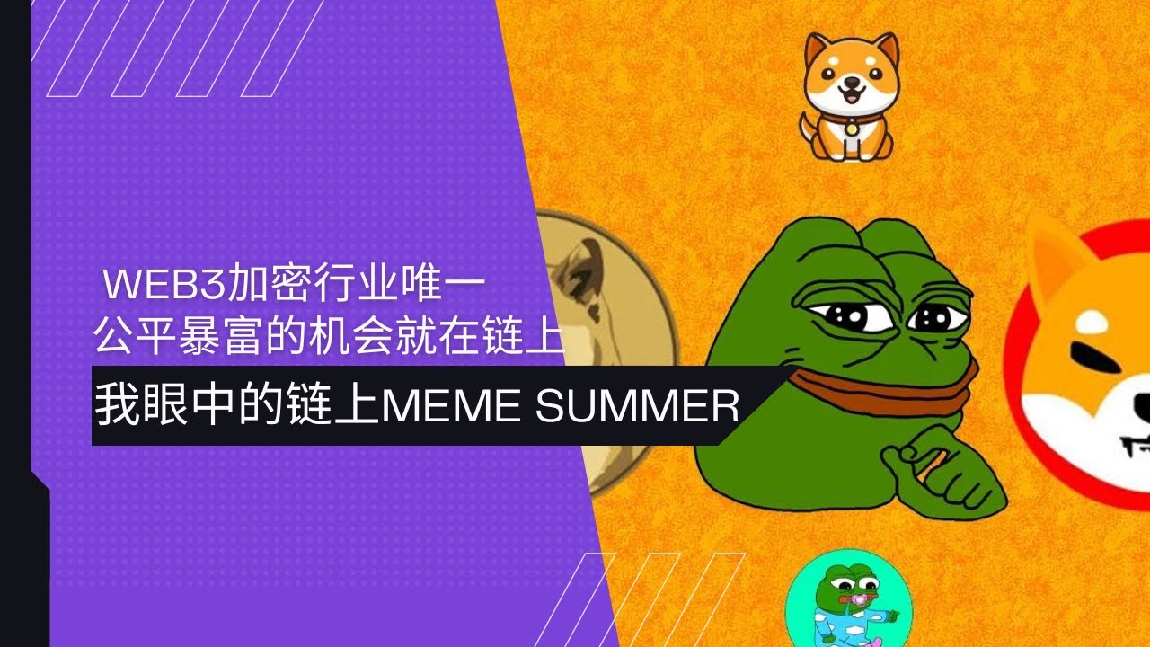 我眼中的链上MEME SUMMER土狗季 | 为什么冲土狗是币圈牛市中唯一公平暴富的机会 - YouTube