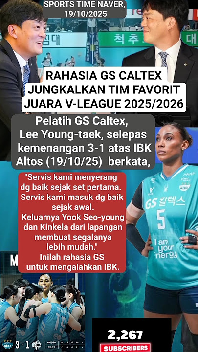 Rahasia Lee Young Taek kalahkan IBK Altos #shorts