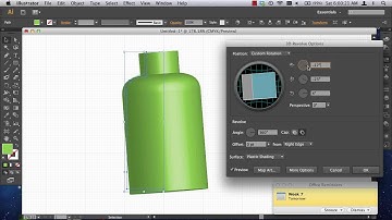 Illustrator 3D Revolve with Image Mapping