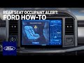 Ford Rear Seat Occupant Alert | Ford How-To | Ford