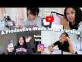 A Productive Week in My Life | Online Classes, YouTube Planning, & More