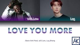 Steve Akoi - 'Love You More' Feat. Willl.i.am, Lay Zhang (Color-Coded Lyrics) Resimi