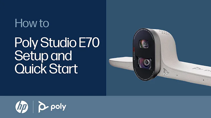 Poly Studio E70 - Setup and Quick Start | HP Support
