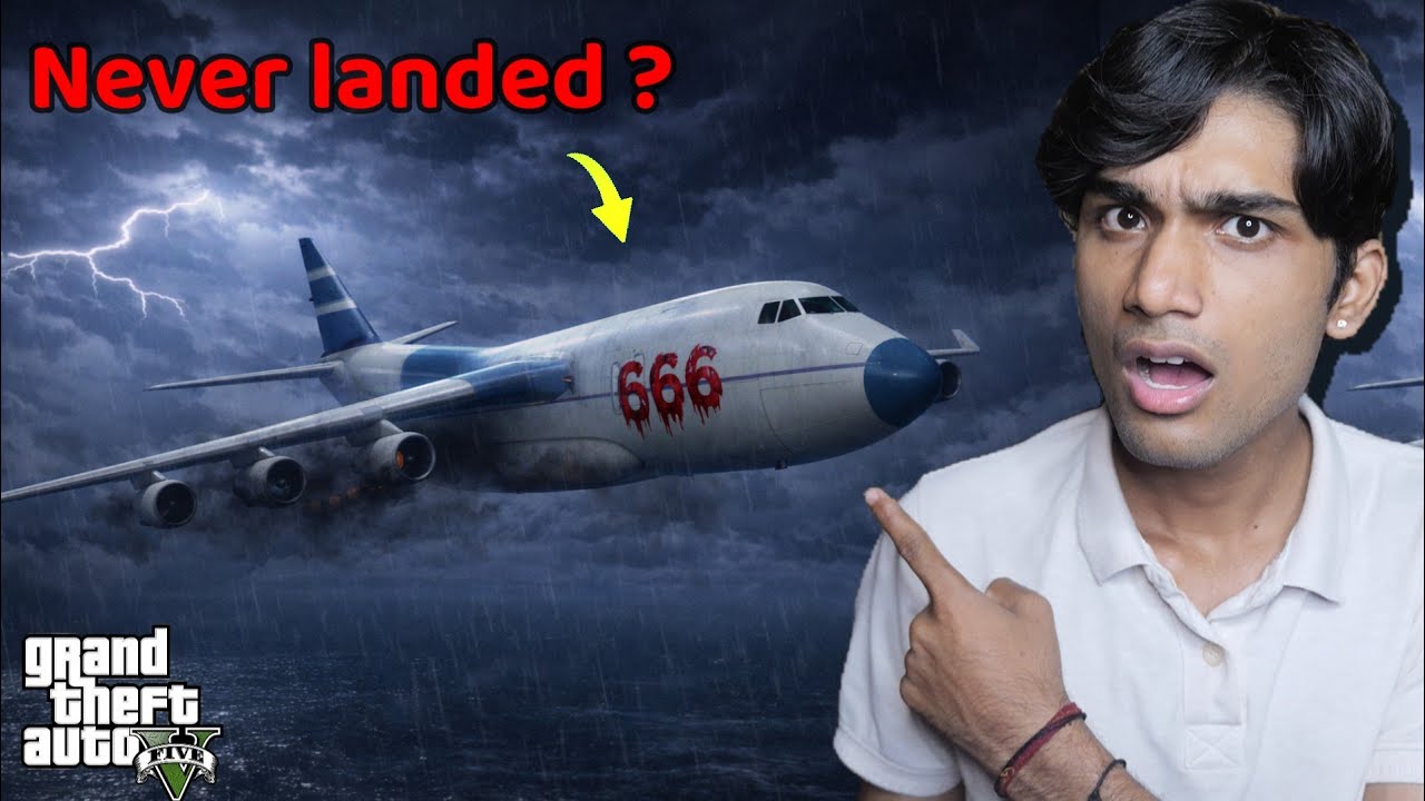 The Plane That Never Landed In GTA V 