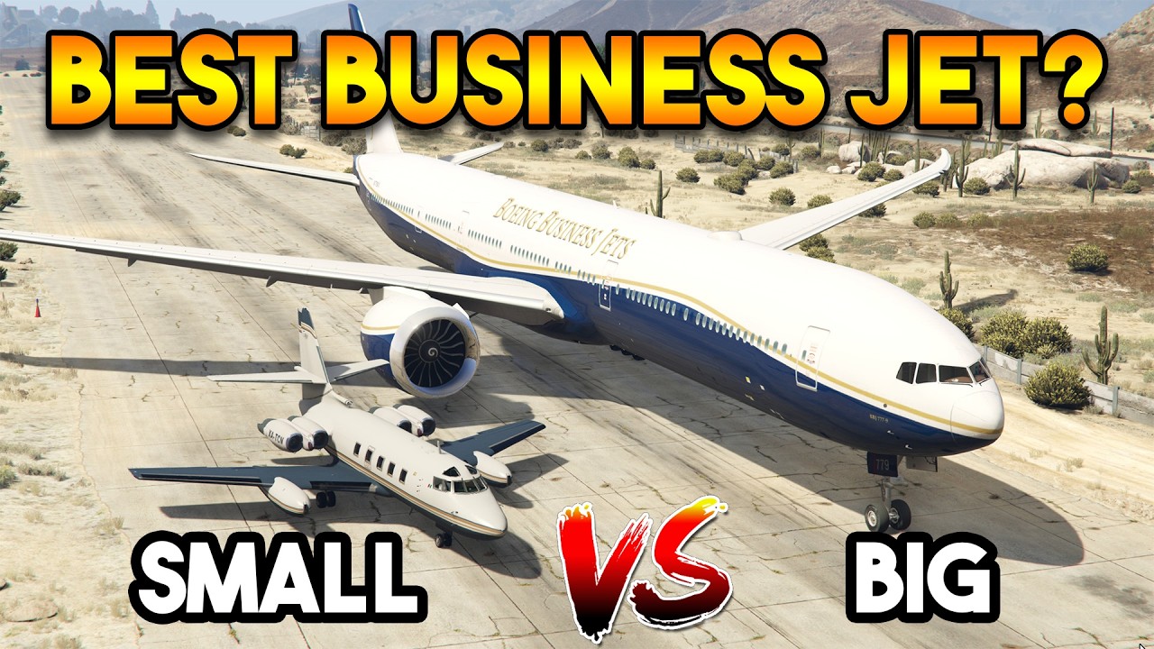 GTA 5 MODS : SMALL BUSINESS PLANE VS BIG BUSINESS PLANE (WHICH IS BEST?)