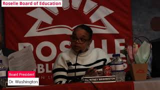Roselle Board Meeting 3/23/2026