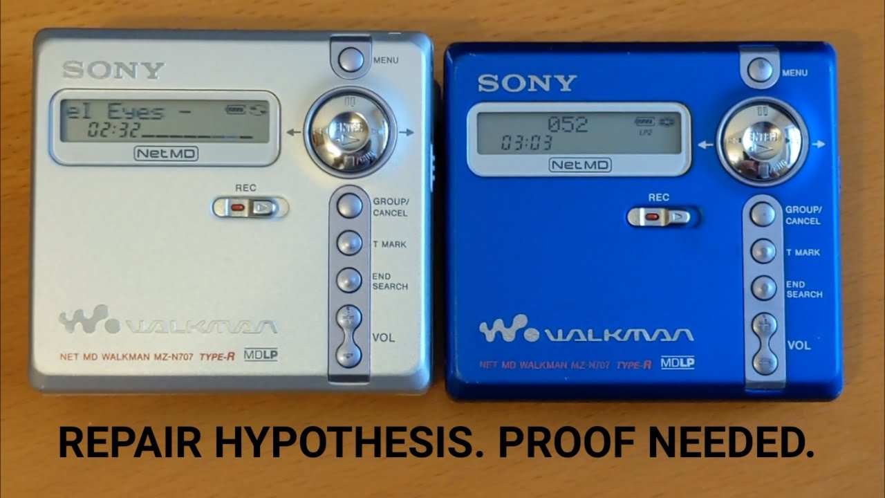 MZ-N707 Repair Hypothesis. Proof needed. - YouTube