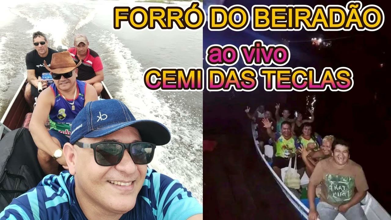 FORRÓ DO BEIRADÃO AO VIVO COM CEMI DAS TECLAS