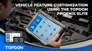 Vehicle Feature Customization using the TOPDON Phoenix Elite screenshot 3