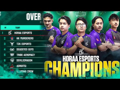 GadgetByte Nepal Championship Champions | Finals Highlights | Horaa esports