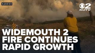 Widemouth 2 Fire continues rapid growth, surpassing 84,000 acres