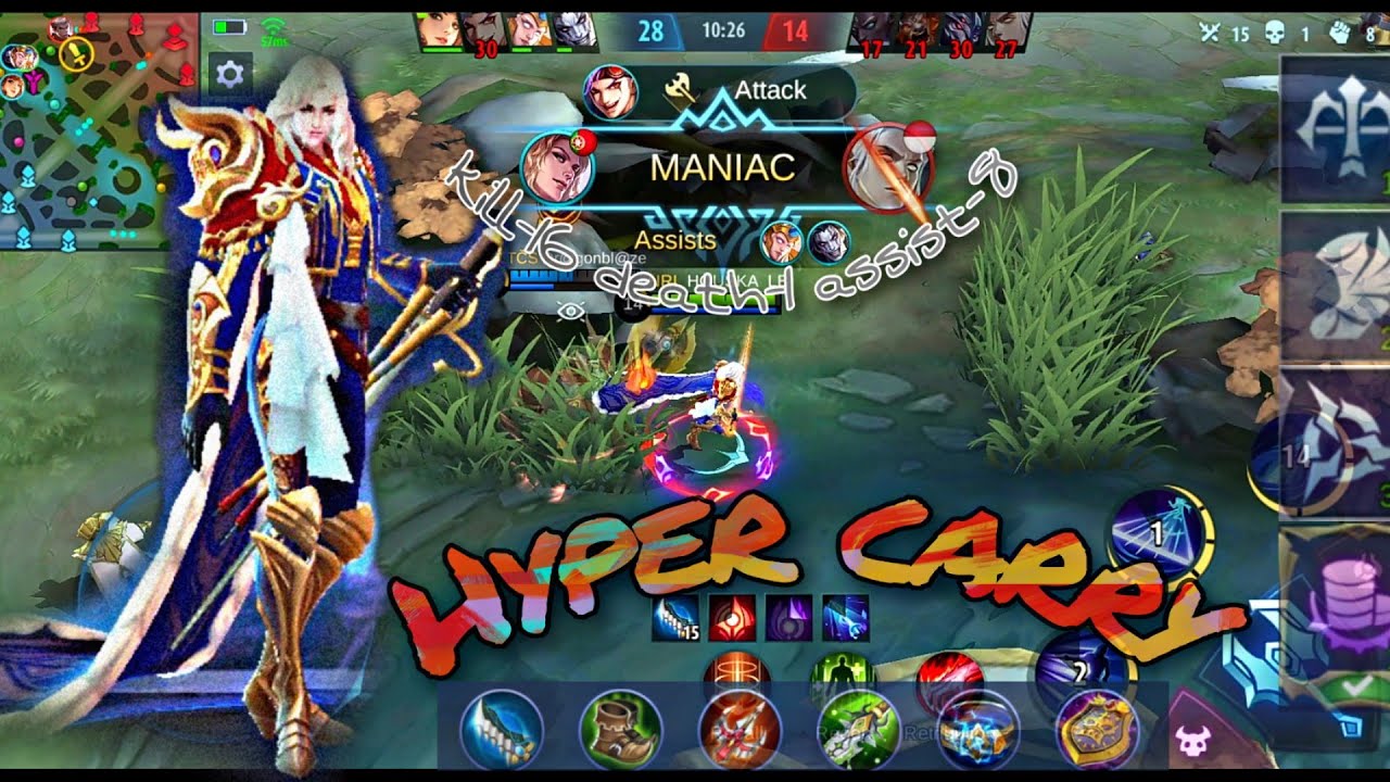 Mobile legend 2020 |Hyper carry Lancelot Royal matador Gameplay | by # ...