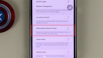How to enable/disable Distinguish without color on iPhone 13 Pro Max ios 15