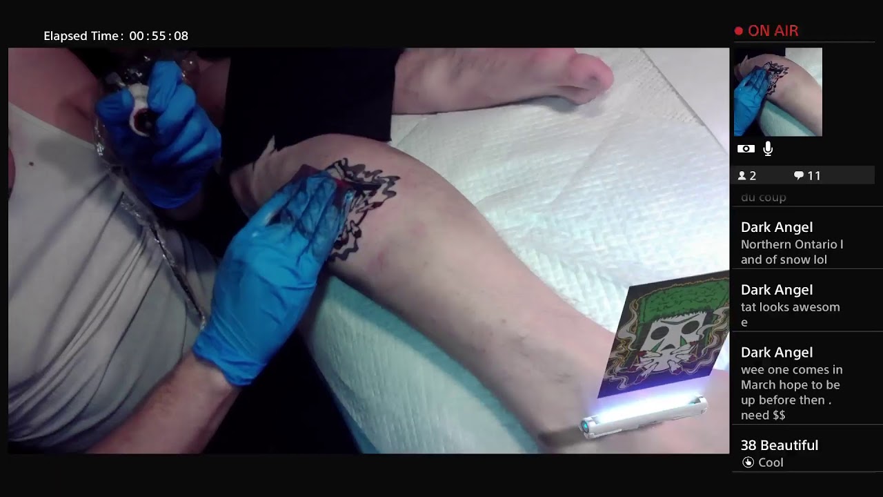 G Mo-Skee - Stoner Mask Tattoo