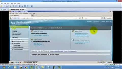 Cisco ACS 5.4 - Introduction