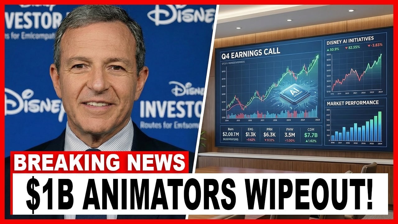Disney EXPOSED For Spending $1 Billion To Replace Human Artists With AI!