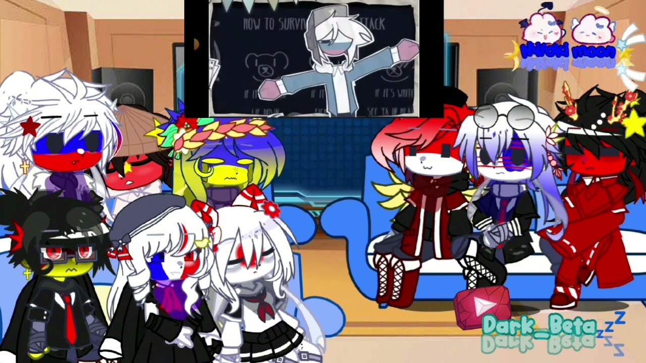 Countryhuman react to.... /by:me + my channel /#fpe #gacha #countryhumans 