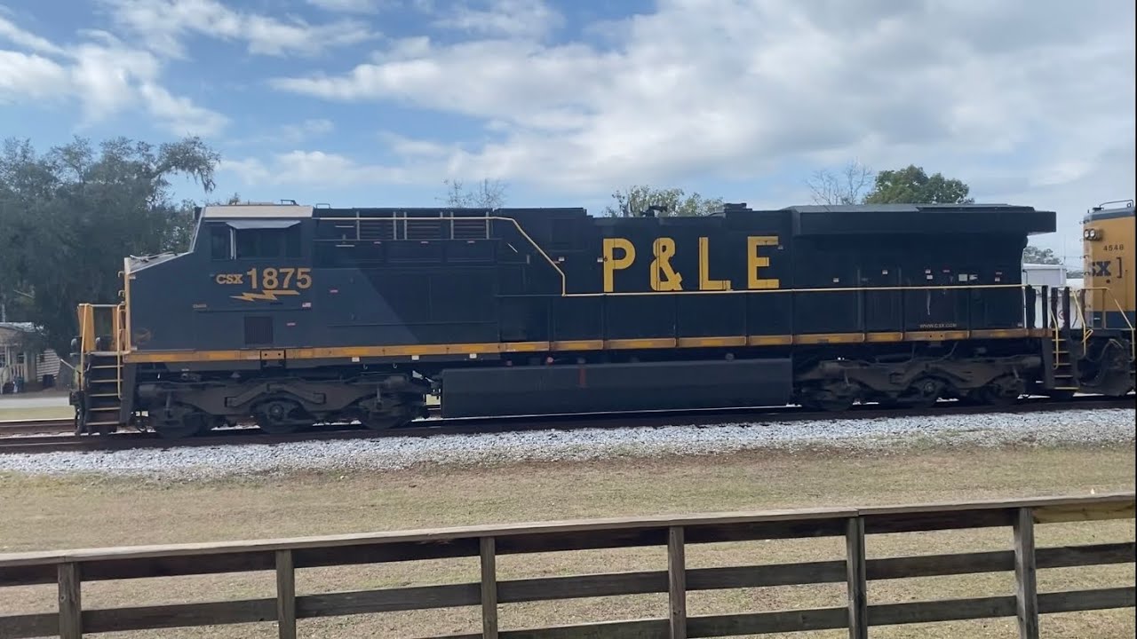 CSX I143 w/ CSX 1875 P&LE Leading!