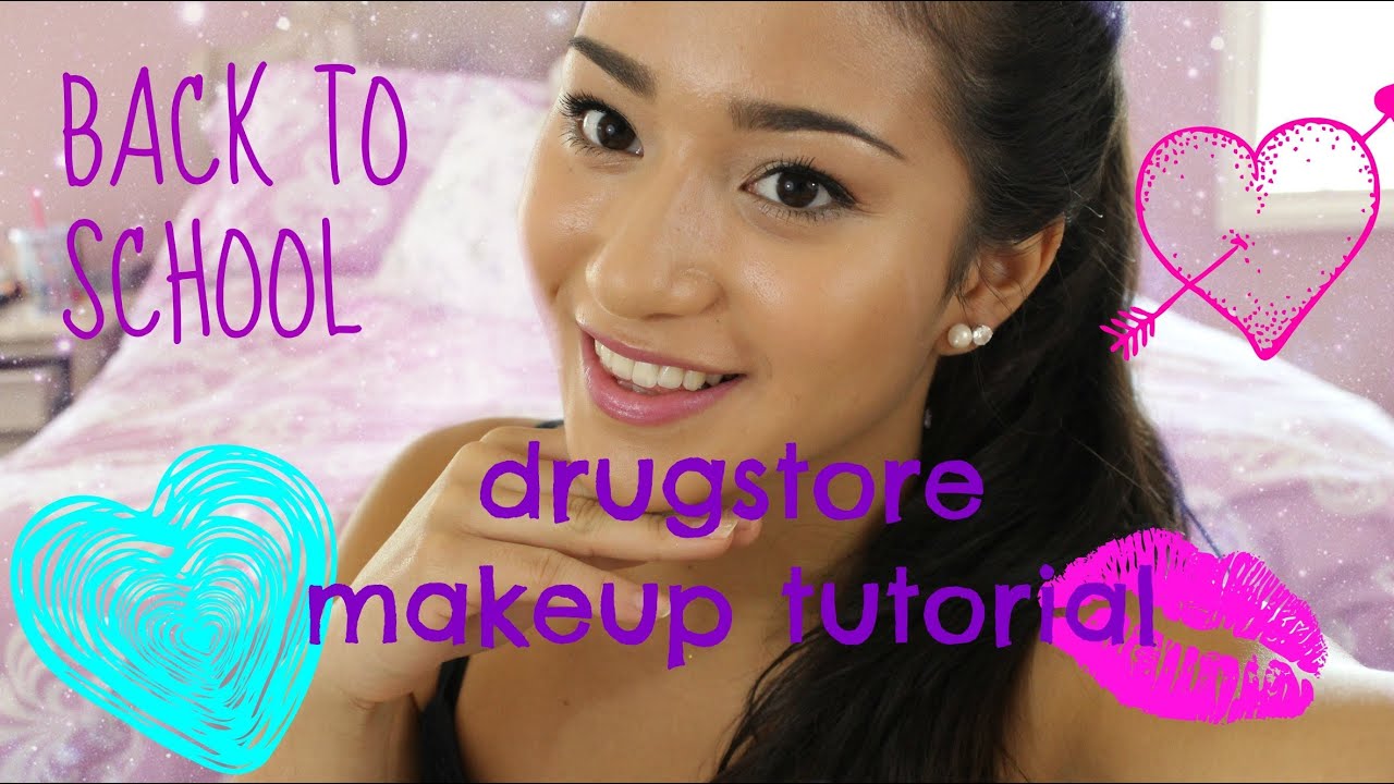 BACK TO SCHOOL DRUGSTORE MAKEUP LOOK