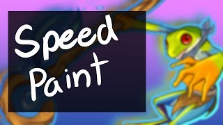 Xenir, the God of Rain [Speed paint]