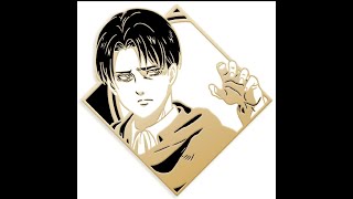 Attack on Titan Final Season Limited Edition Levi Pin Attack on Titan Final Season Limited Edition Levi Pin
