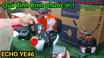 🔴Máy cắt cỏ Echo YE46 / made in japan / piston 42mm / quá đỉnh binhg phước ơi