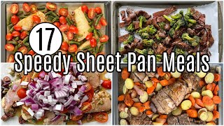 17 EASY SHEET PAN DINNERS | Tasty Freezer Meals