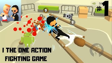 I THE ONE ACTION FIGHTING GAME 🦵- GAMEPLAY WALKTHROUGH - MODE HELIPAD , TEAM VS TEAM , ROOF - PART 1