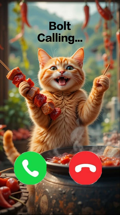 Bolt calling 🤙🏻✨ #ringtone #foryou #cat #cute #calling #youtubeshorts #viral #kitten #trending #best