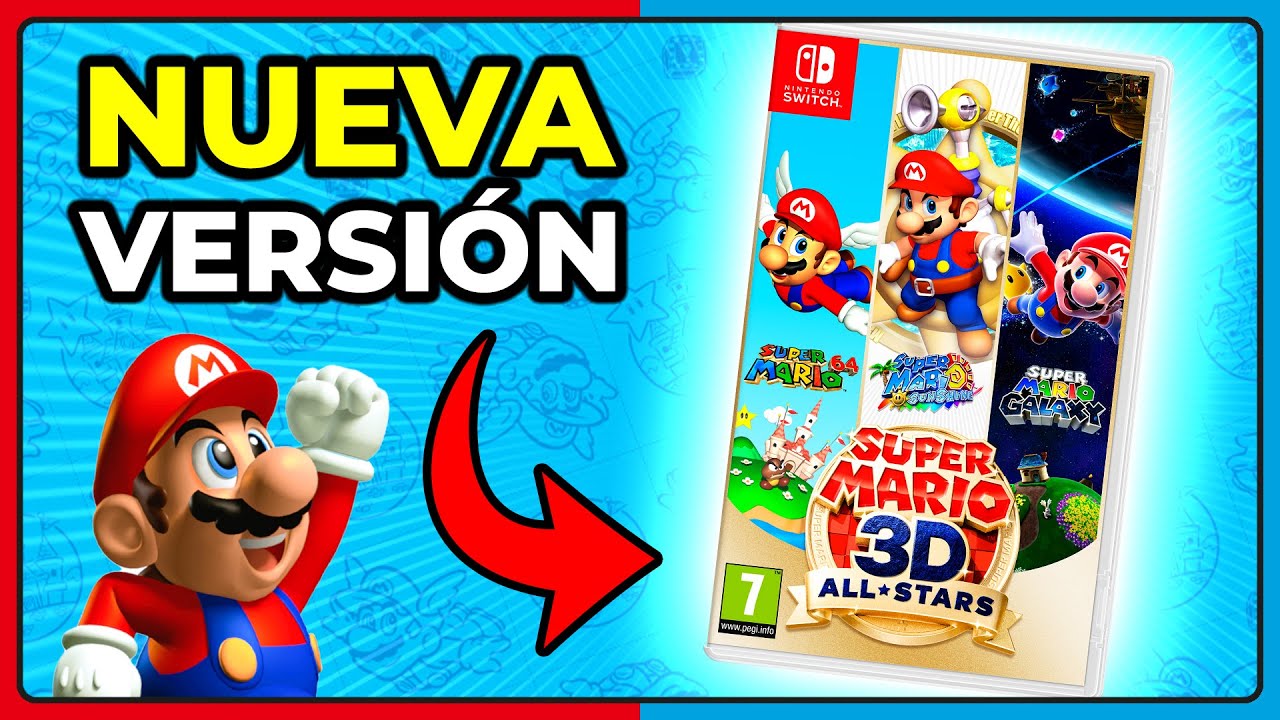 Nintendo ACTUALIZA Super Mario 3D All Stars con NUEVAS OPCIONES 🙃