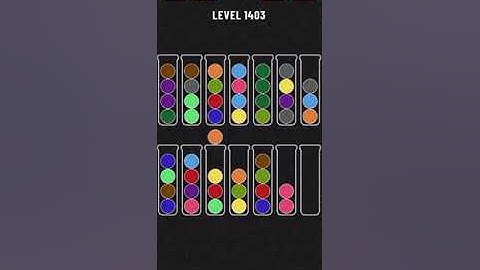 Ball sort puzzle 1403. Bölüm