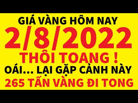 Video Giá vàng hôm nay ngày 2/8/2022 - giá vàng mới nhất... - youtube