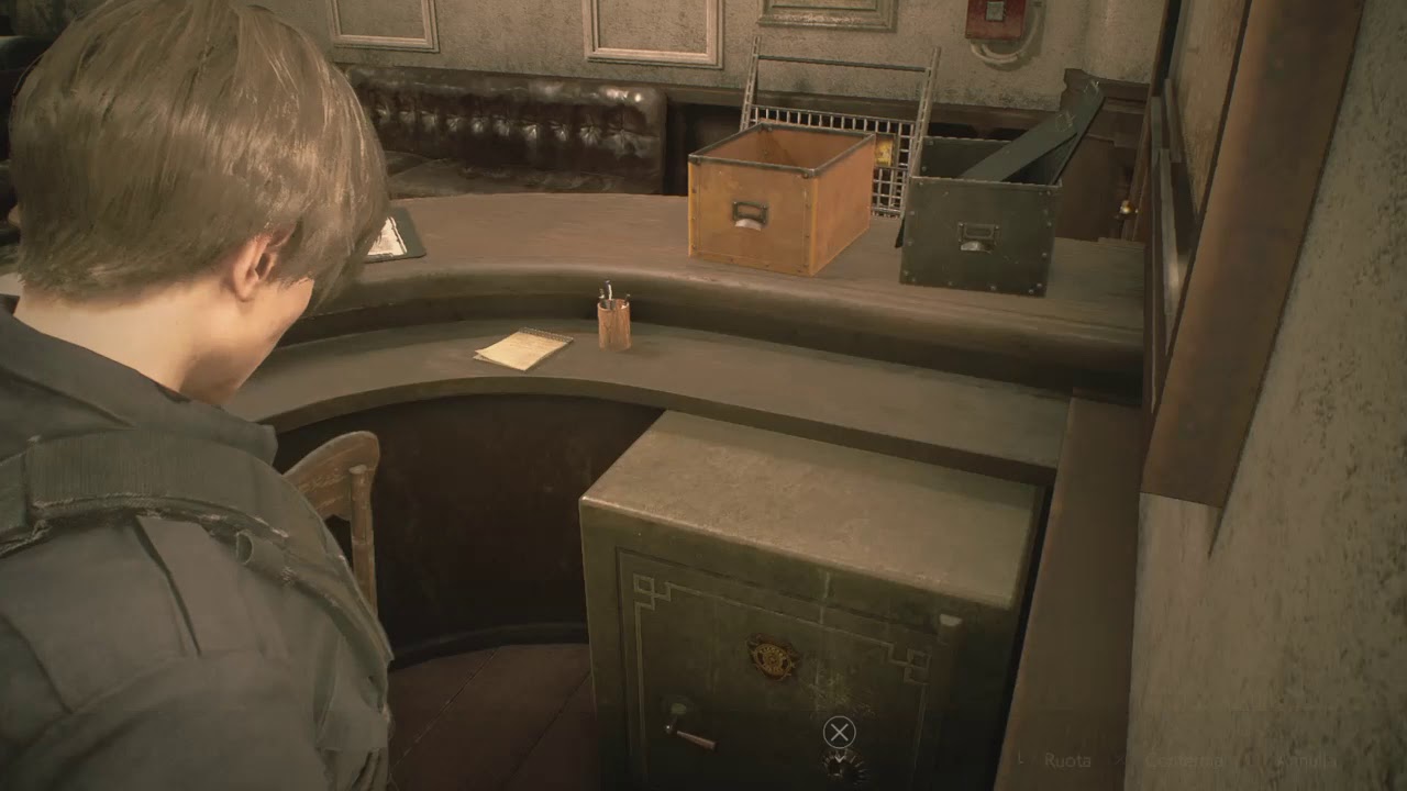 Cassaforte Sala D Attesa Resident Evil 2