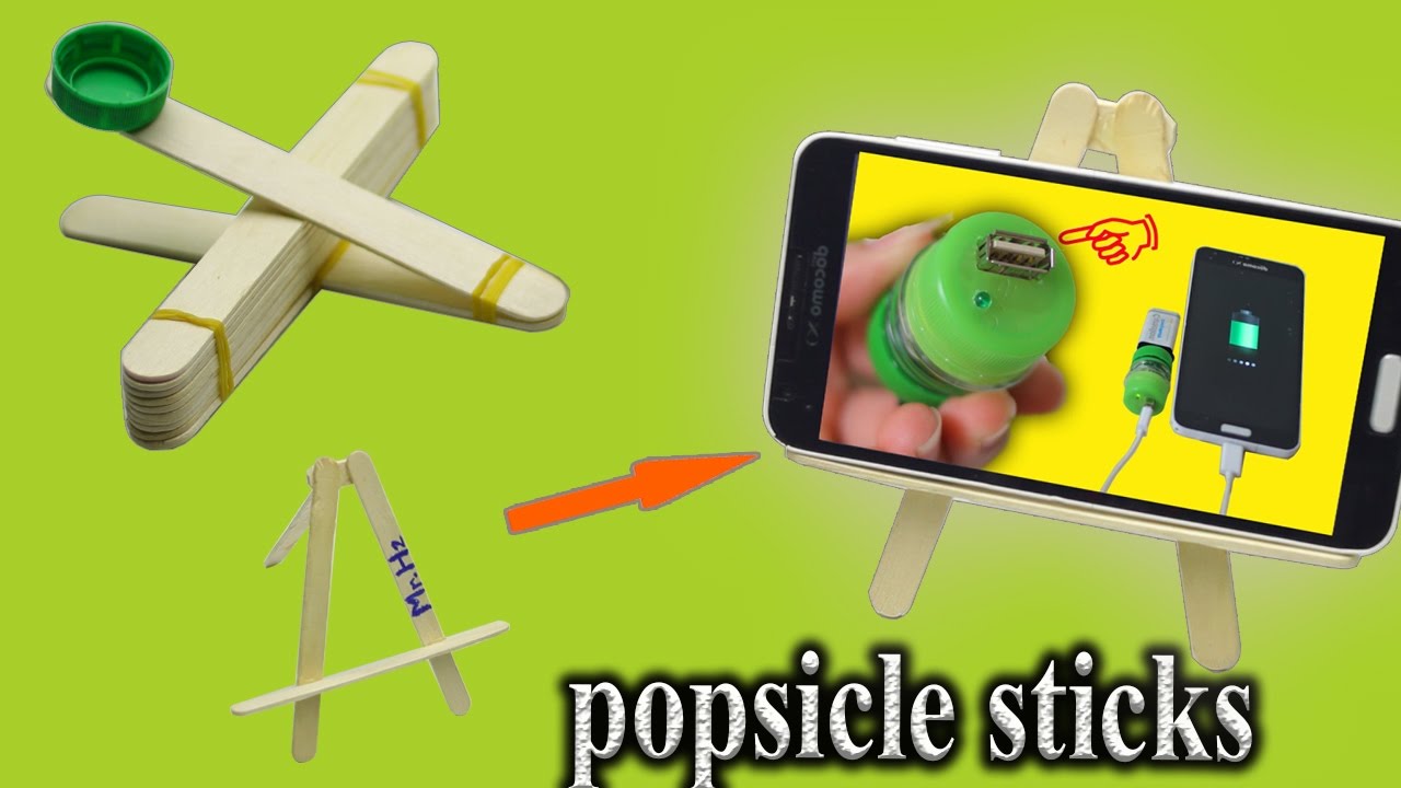3 Creative Life Hacks for Popsicle Stick - Simple and useful ideas