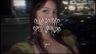 OLIVIA RODRIGO SONGS SPED UP (GUTS)