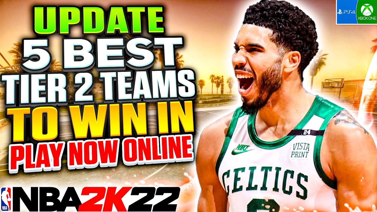 NEW* NBA 2K22 Top 5 BEST TEAMS TIER 2 In Play Now Online Ranked Current Gen Ranked Tips
