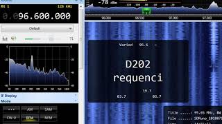 FM DX 96.6 MHz K4 Radio, Kosovo, heard in Finland screenshot 1