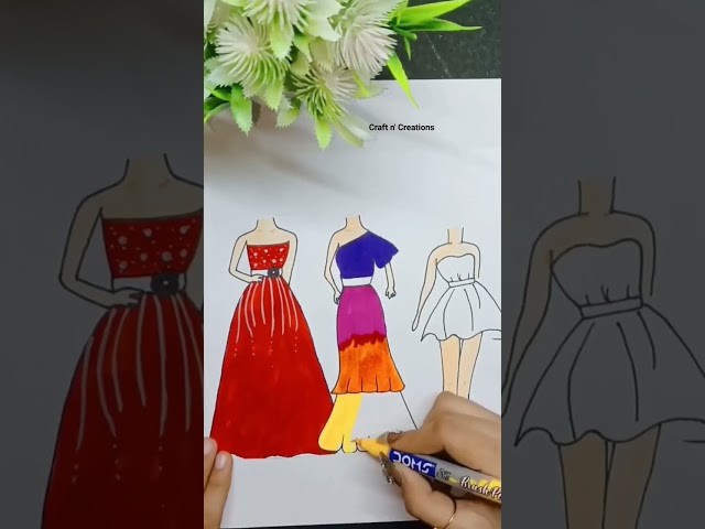 YouTube VS Instagram VS Snapchat Dress #shorts #youtubeshorts #viral #satisfying #fashion