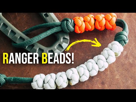 Paracordists MiBSAR ranger beads - how to the tie fixed knot 