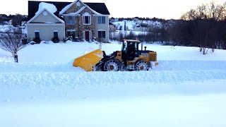 Blizzard of 2016 Snow Plow (Mt. Airy, Maryland)