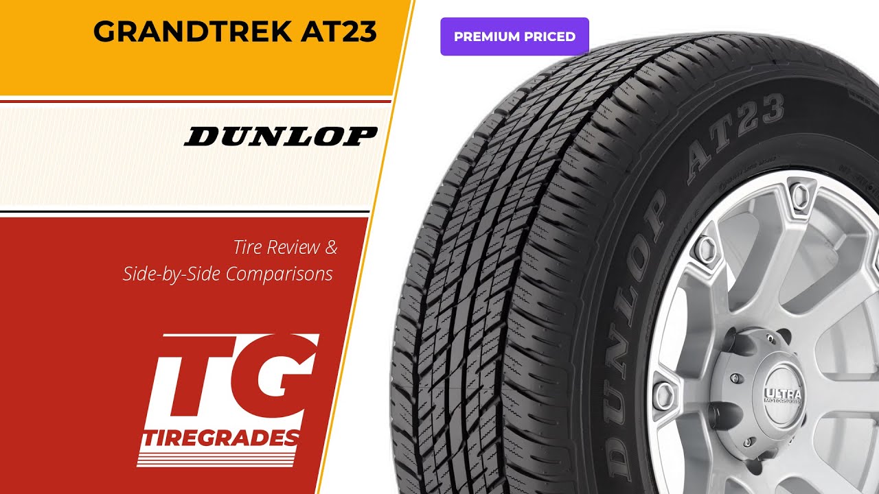 Dunlop Grandtrek AT23 Tire Review & Alternatives - YouTube