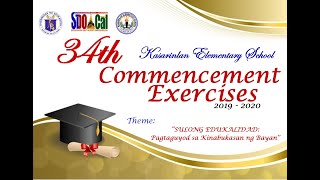 KASARINLAN ELEMENTARY SCHOOL GRADUATES 2019 - 2020