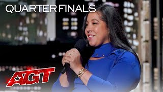 Comedian Gina Brillon Tells Funny Stories About Her Heritage - America's Got Talent 2021