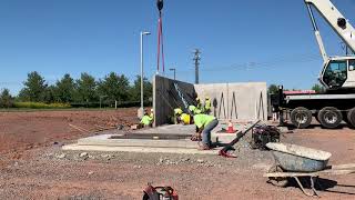 Mini tilt wall construction