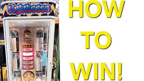 HOW TO WIN - Lighthouse Prize Redemption Arcade Game