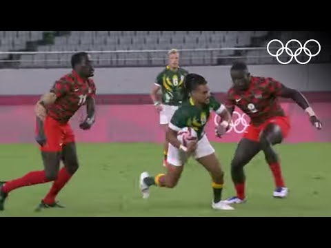 Blitzbok sevens beat Ireland & Kenya | Rugby 🏉 | #Tokyo2020 Highlights
