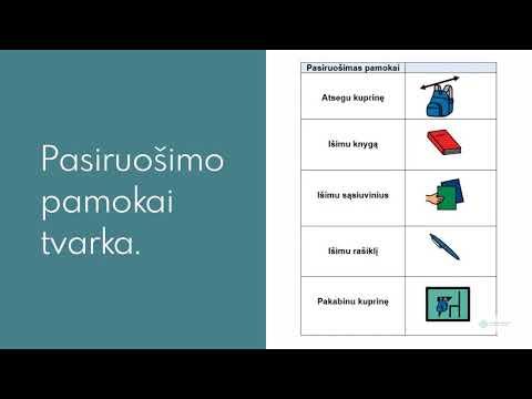 Video: Kaip padėti sutrikusio dėmesio vaikui organizuoti mokyklos darbus